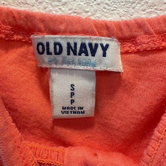 Vintage Old Navy Women's Small Coral Sleeveless Camisole Top Adj Strap Retro Y2k - Picture 3 of 6